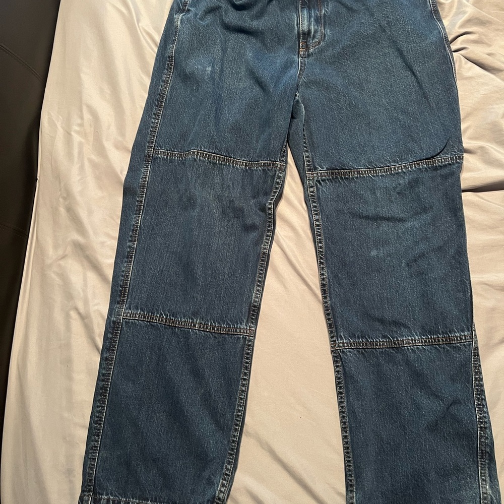 Men's double knee Blue Jeans empyre